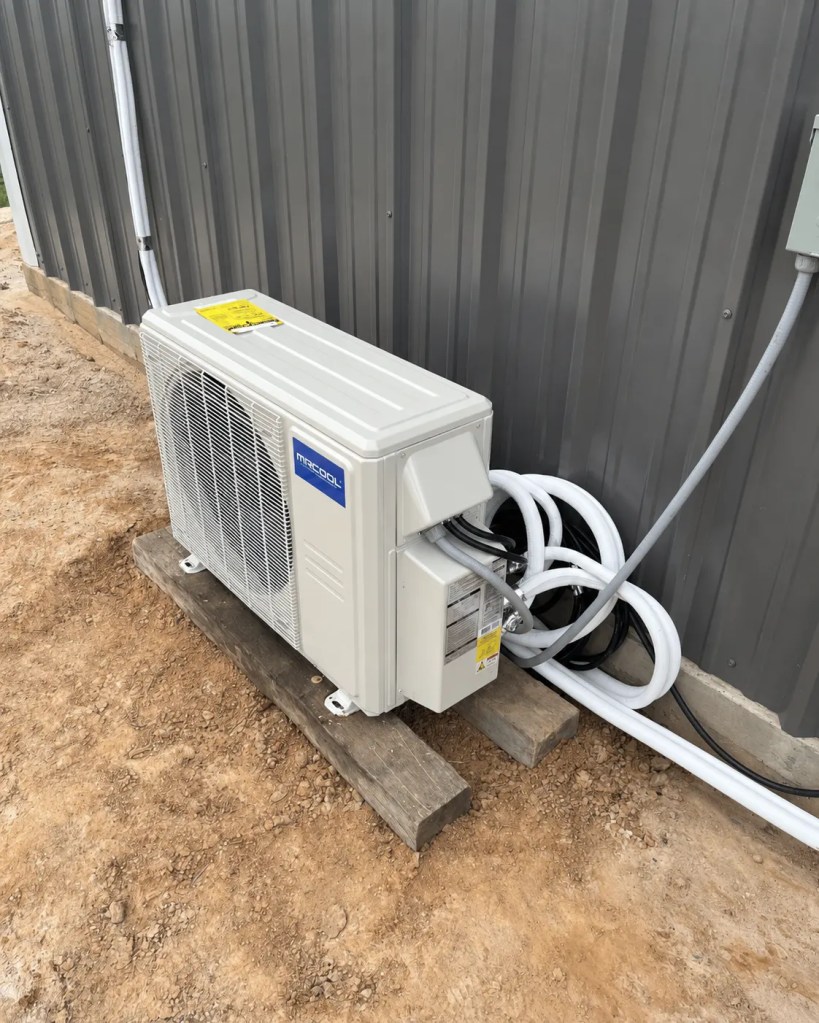 mini-split outdoor condenser unit